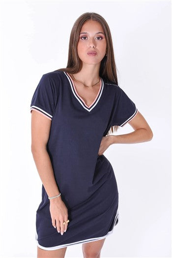 Skörti V-Neck - GDR-124-5156