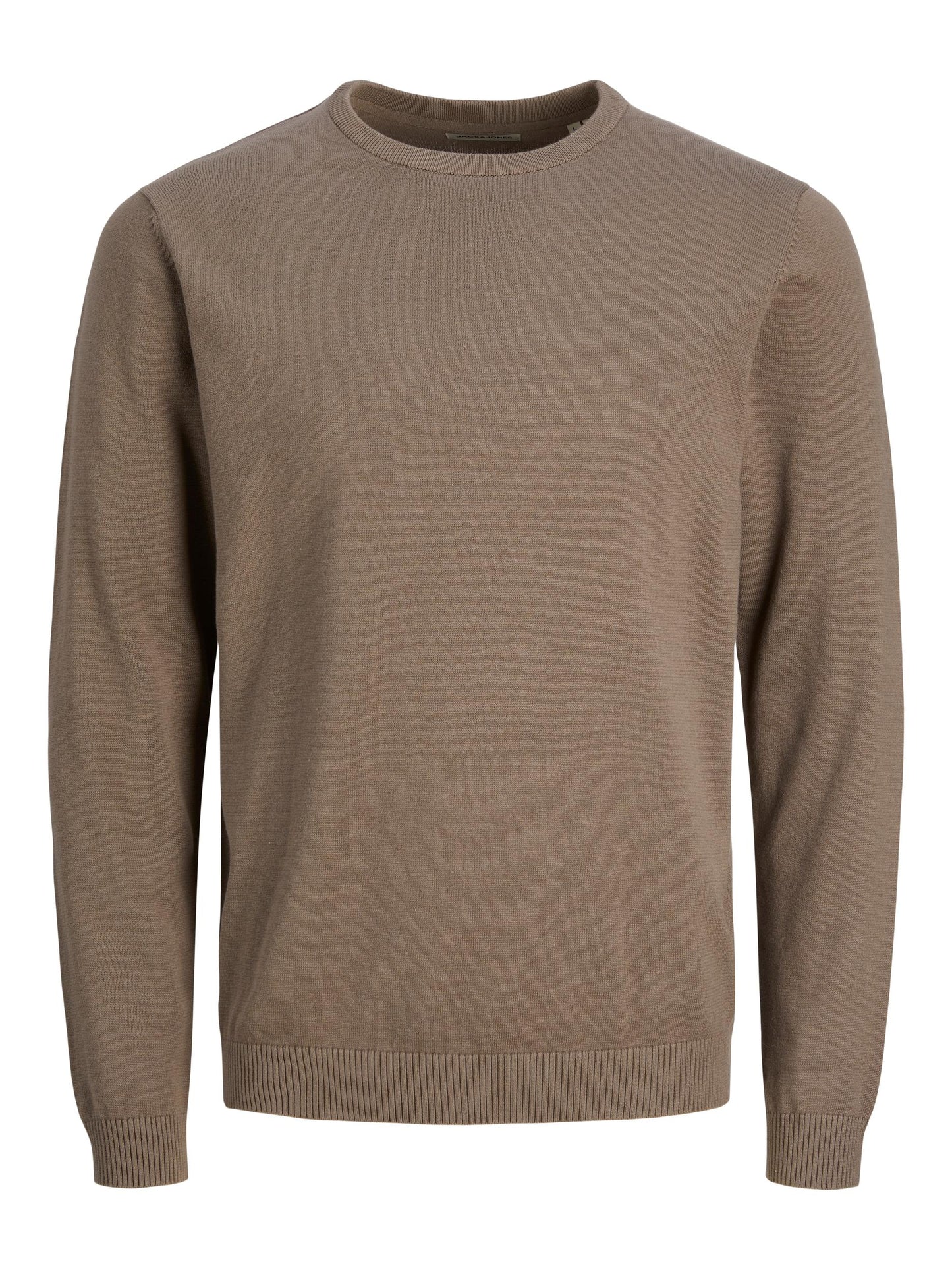 JJEBASIC KNIT CREW NECK NOOS - 12137190