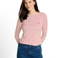 T-Shirt striped boatneck - 1051234