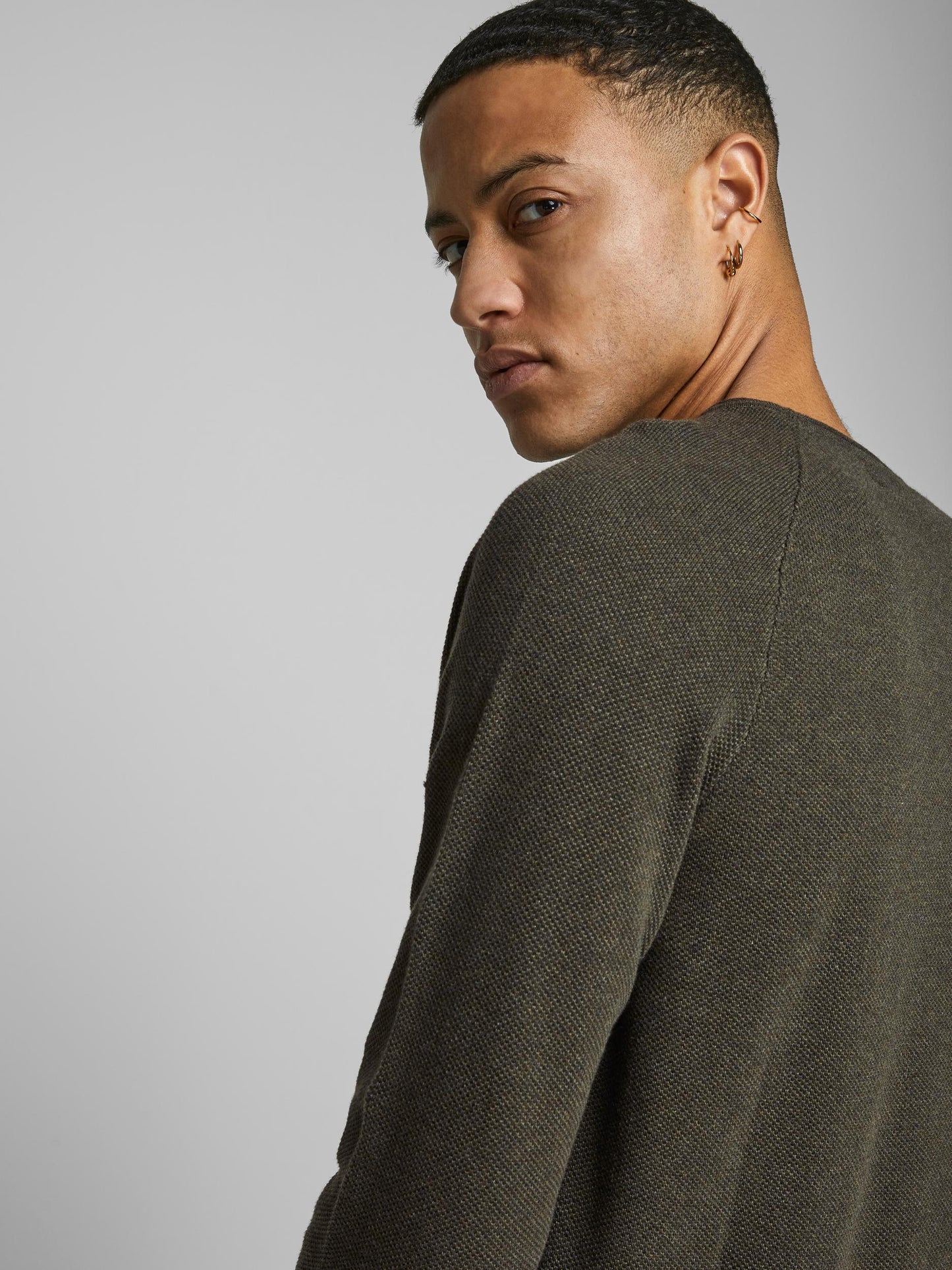 JJEHILL KNIT CREW NECK NOOS - 12157321