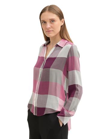 checked blouse - 1043208