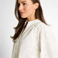 blouse with ginko embroidery - 1050775