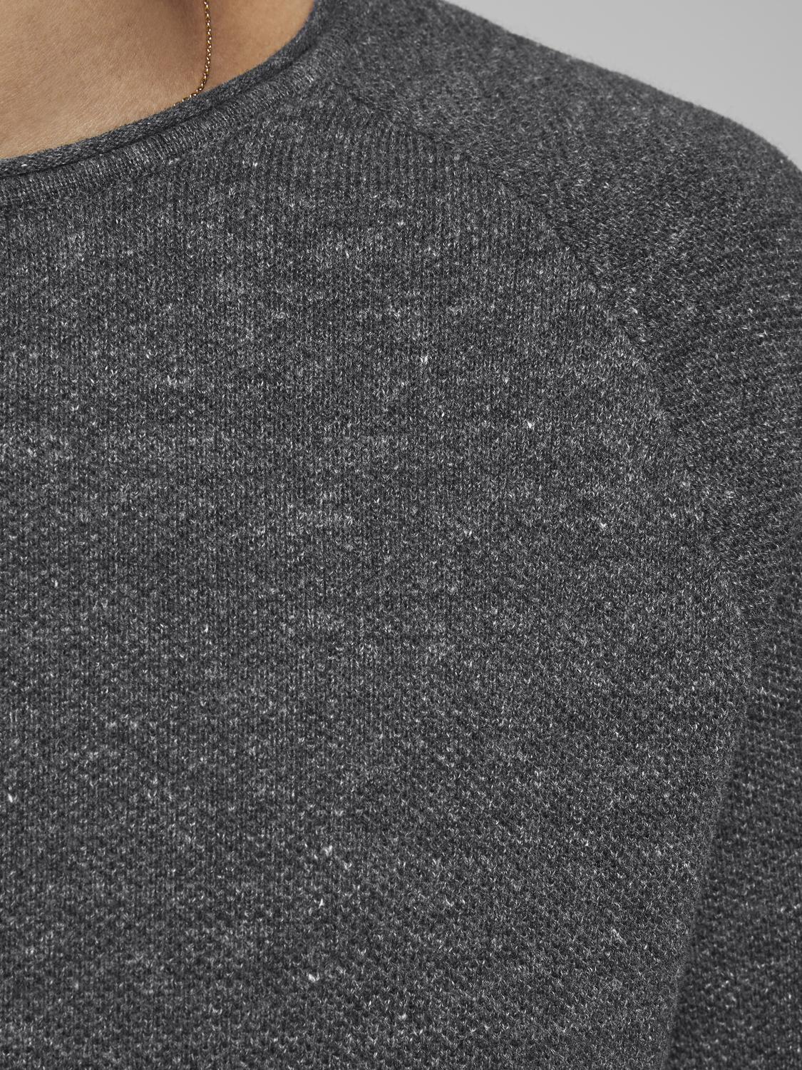 JJEHILL KNIT CREW NECK NOOS - 12157321