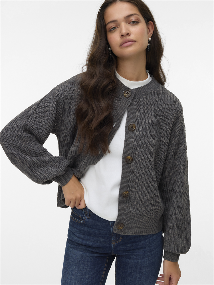 VMLEA LS O-NECK CARDIGAN NOOS - 10337797