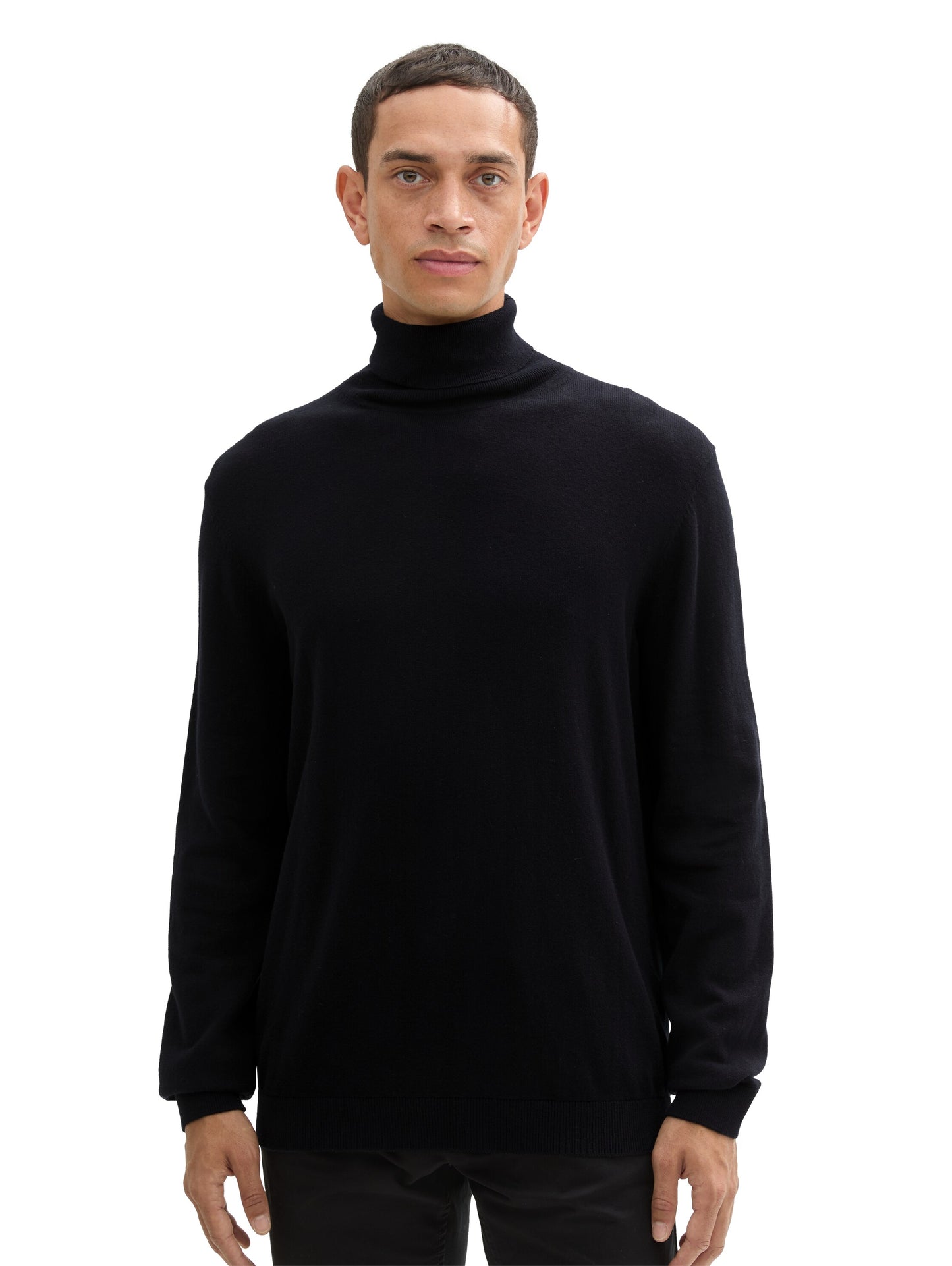 cottoncashmere turtleneck knit - 1043267