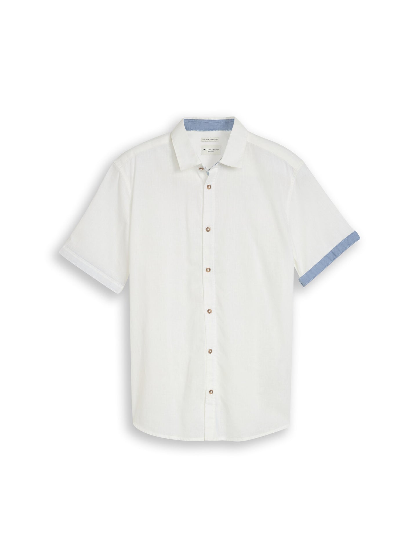 cotton linen shirt - 1049611