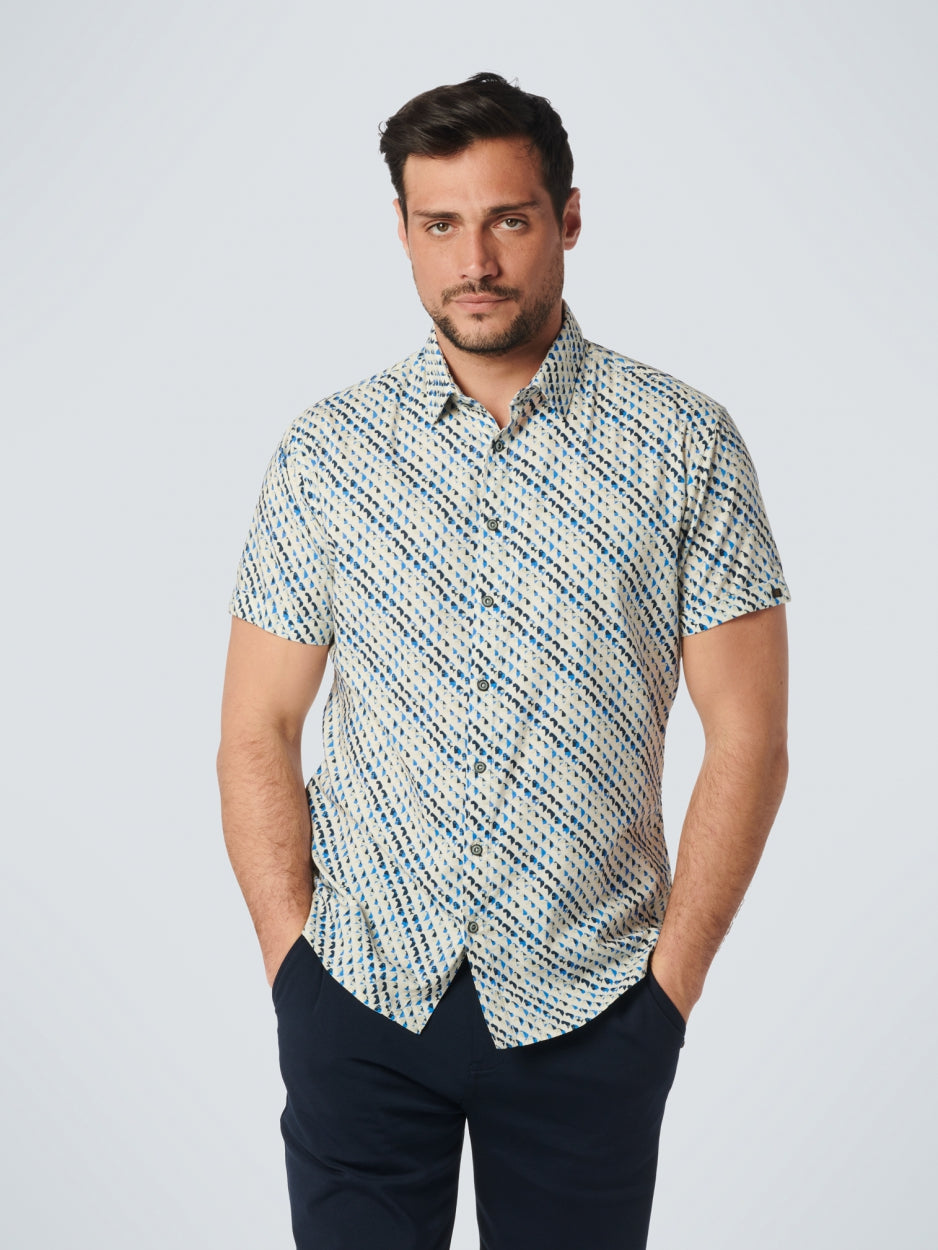 Shirt Short Sleeve Allover Printed - 20460426