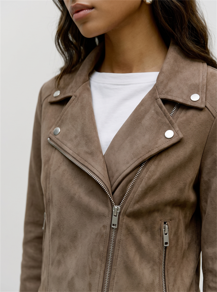 VMJOSE SHORT FAUX SUEDE JACKET NOOS - 10300938