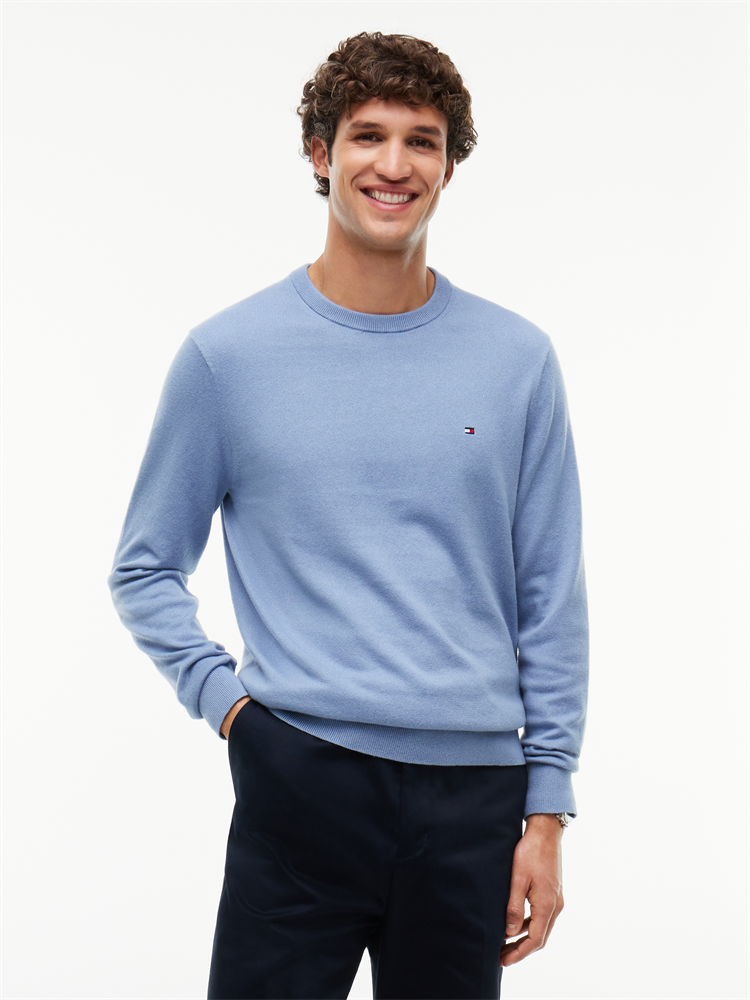 PIMA ORG CTN CASHMERE CREW NECK - MW0MW28046