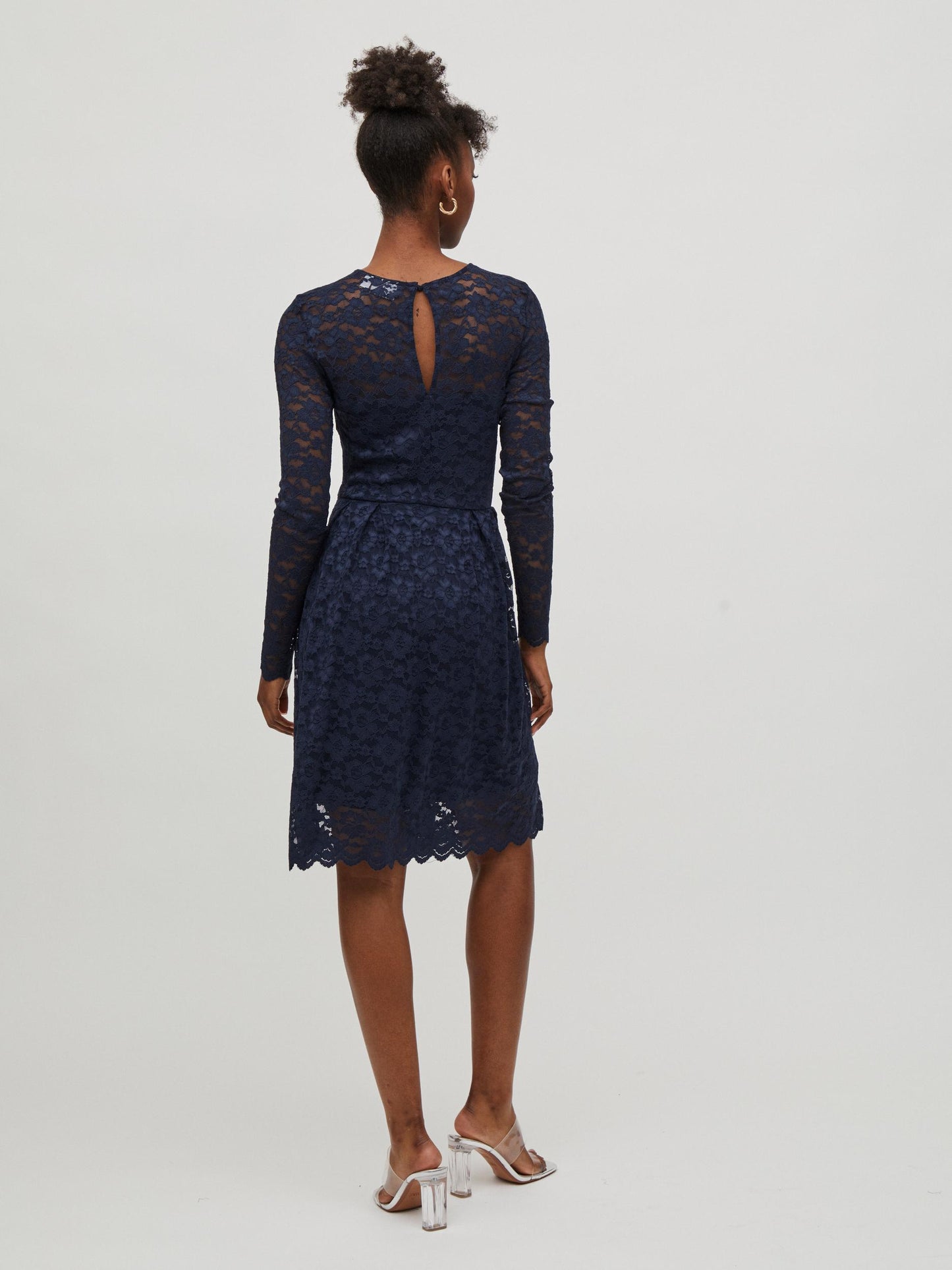 VIKALILA L/S LACE DRESS - NOOS - 14078211