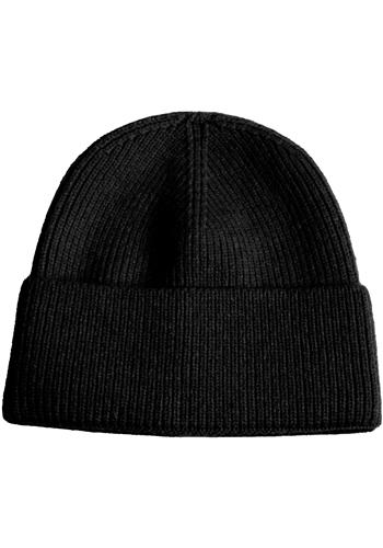 Hat - knitted soft hat w/ wide cuff - LK-45891-GE