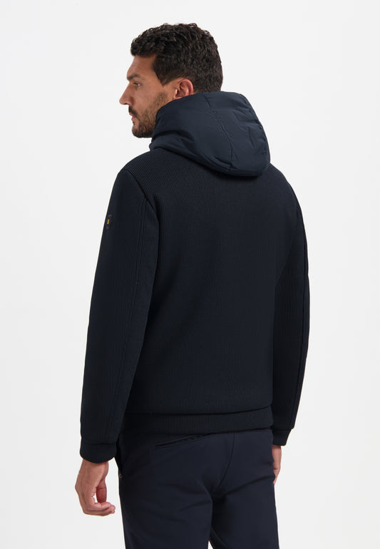 Jacket Short Fit Sealed Hooded Knit - 29630819SN