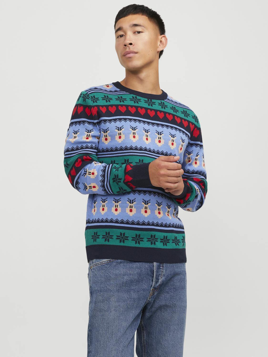 JORFESTIVE XMAS KNIT CREW NECK - 12248141