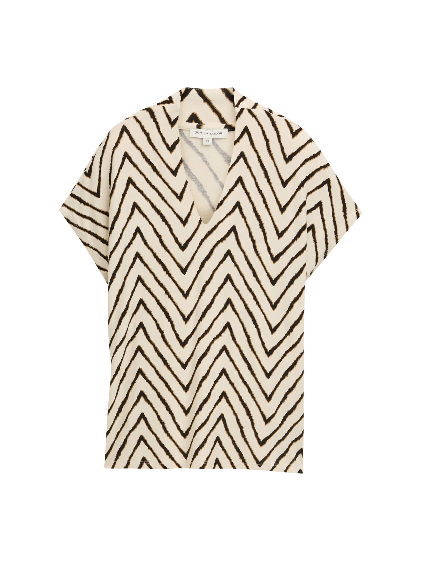 T-shirt alloverprint v-neck - 1047065