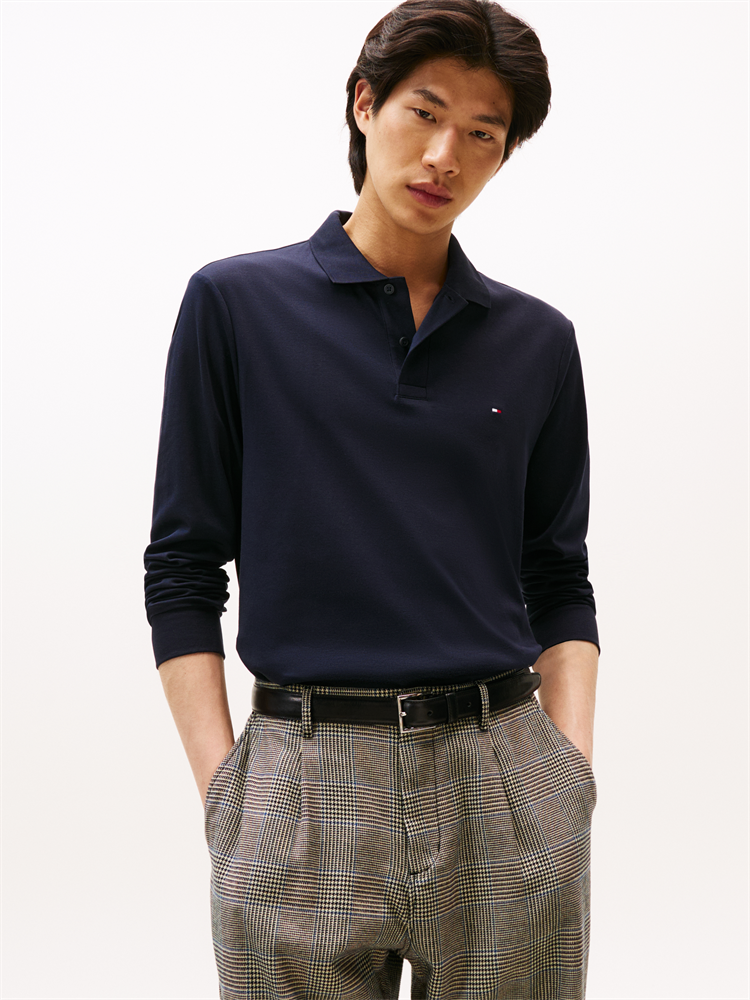 L/S LIQUID COTTON REG POLO - MW0MW37317
