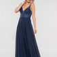 Abendkleid aus Materialmix - 5AC10500