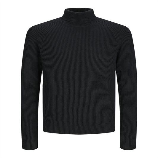 JJPANNEL KNIT ROLL NECK AW24 - 12258472