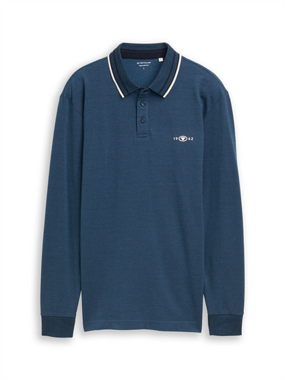 detailed polo shirt - 1047798