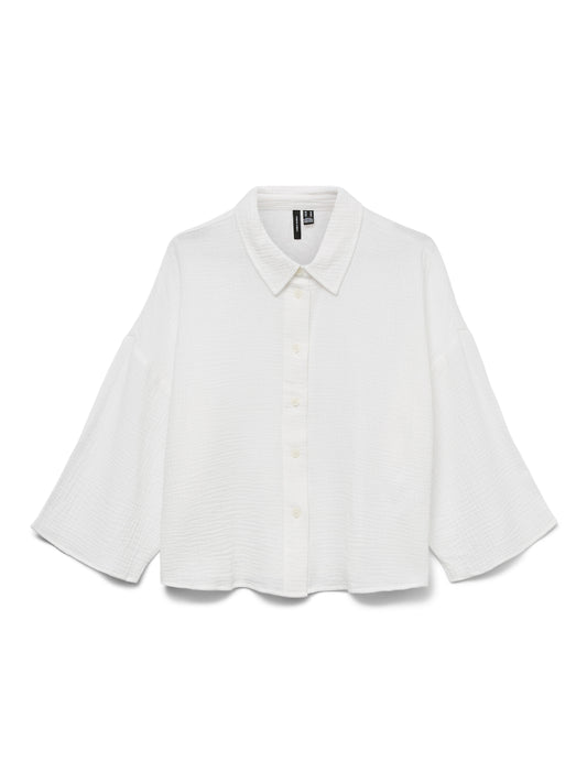 VMNATALI CROP SHIRT WVN NOOS - 10279685