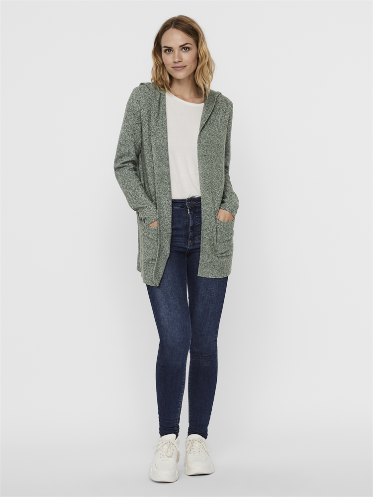 VMDOFFY LS OPEN HOOD CARDIGAN GA NO - 10235948