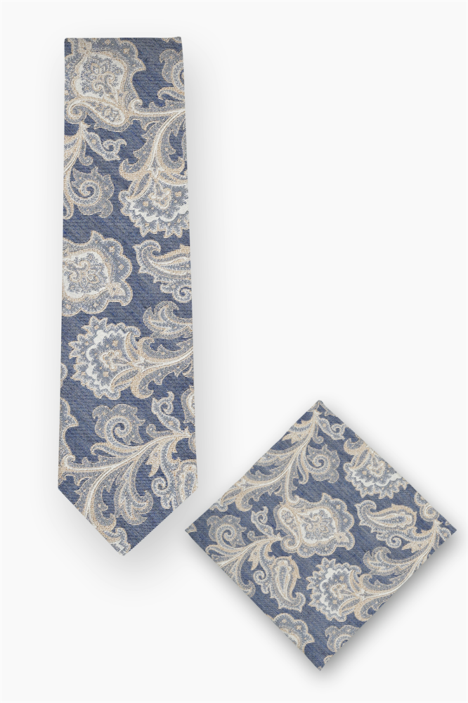 KRAWATTE + TUCH IN BOX 77%SE 23%VI - 5827KSET002XM