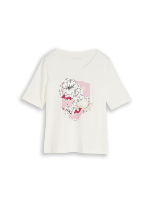 T-shirt crew neck with print - 1050457