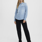 VMMARIA LS DENIM SLIM SHIRT MIX NOO - 10277523