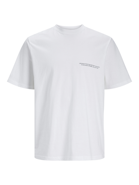 JORSHADOWBACK TEE SS CREW NECK BLK - 12247227
