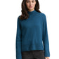 knit pullover with saddle shou - 1047698
