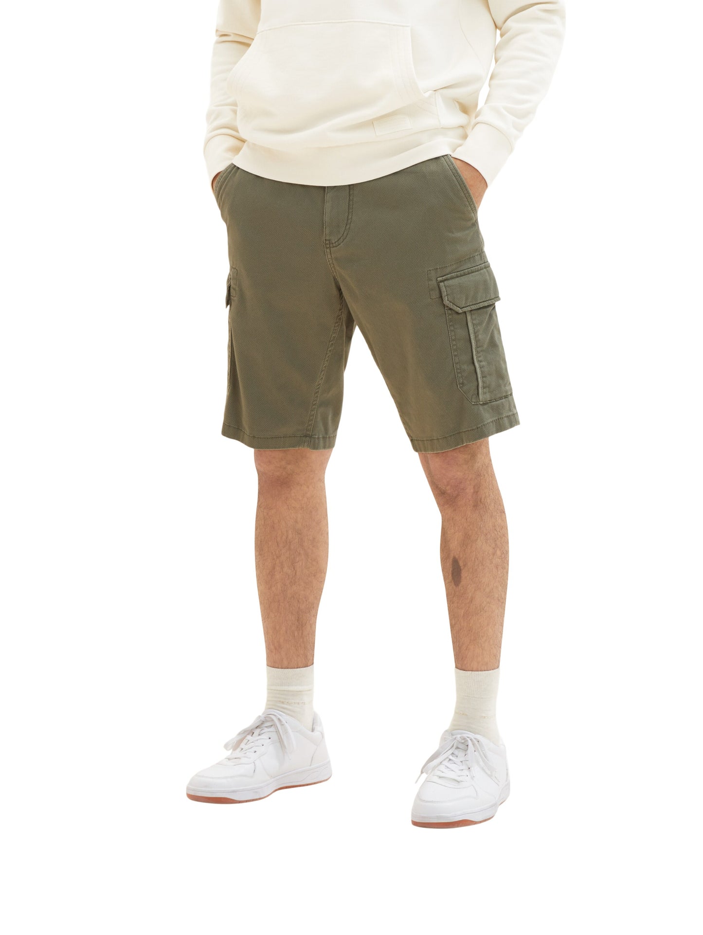 regular printed cargo shorts - 1035043