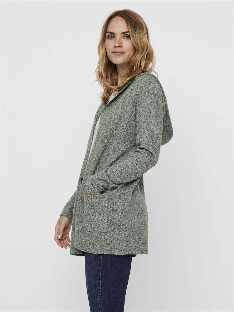 VMDOFFY LS OPEN HOOD CARDIGAN GA NO - 10235948