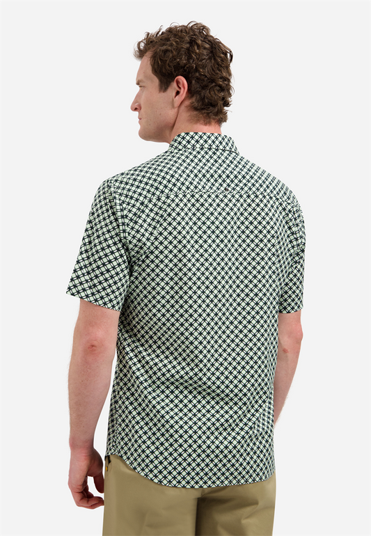 Shirt Short Sleeve Stretch Allover - 31490342