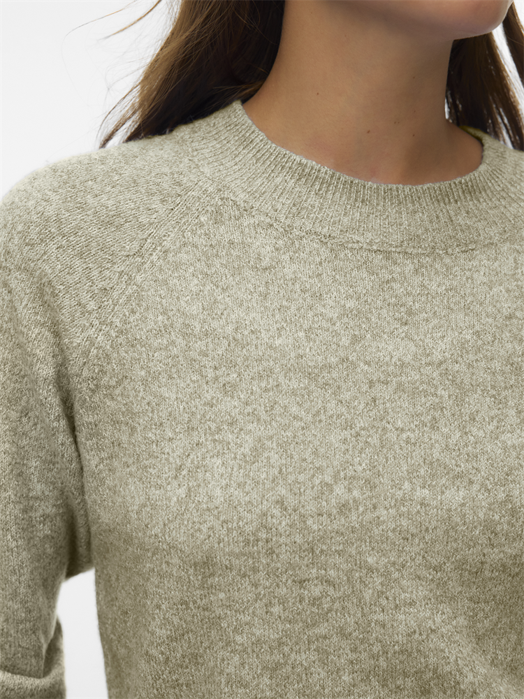 VMDOFFY LS O-NECK BLOUSE GA NOOS - 10201022