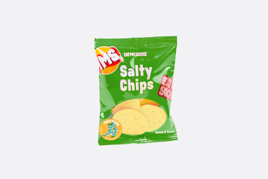 Socken Salty Chips, Green - EMSNOCCHIPG