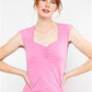 Sleeveless Top Let Romance Rule - 001261-120