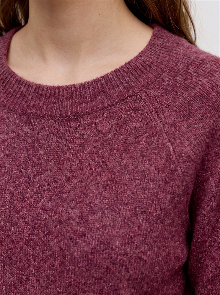 VMDOFFY LS O-NECK BLOUSE GA NOOS - 10201022