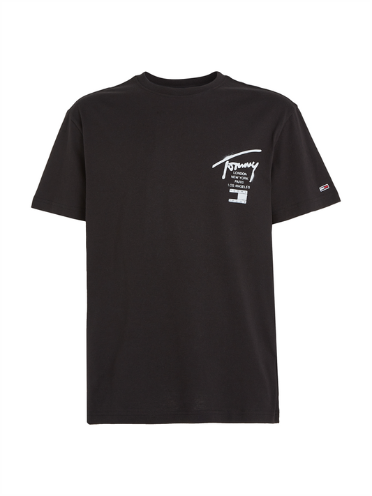 TJM CLSC SPRAY SIGNATURE TEE - DM0DM17716