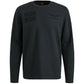 Long sleeve r-neck structured piqu - PTS2508562