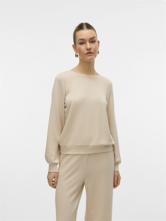 VMHALI LS BOAT-NECK TOP JRS GA BOO - 10331752