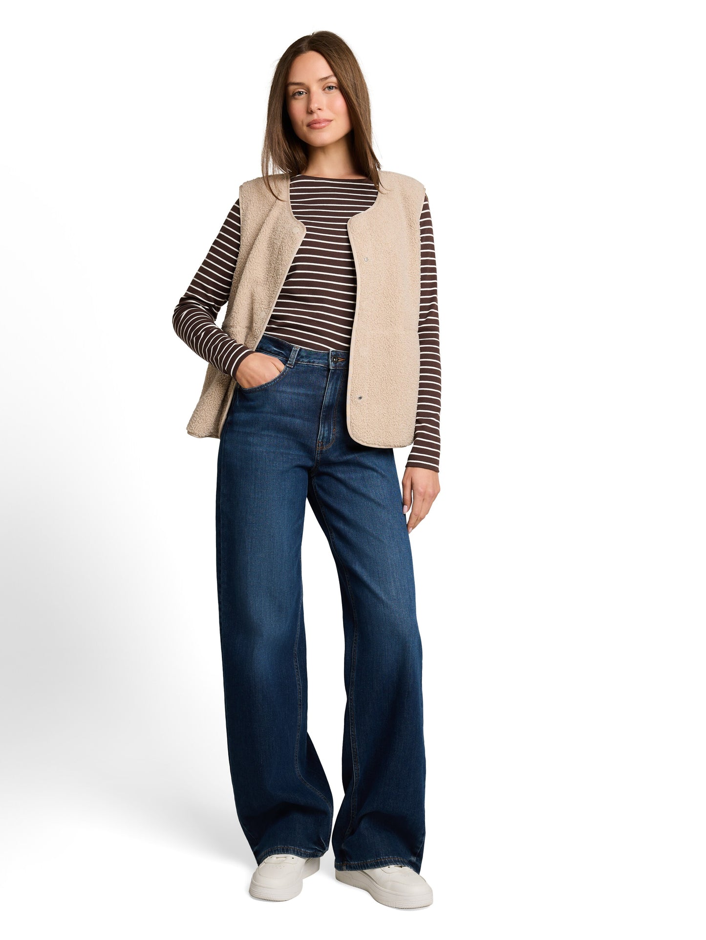 T-Shirt striped boatneck - 1051234