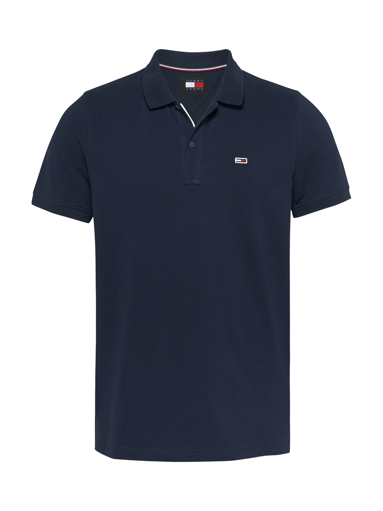 TJM SLIM PLACKET POLO EXT - DM0DM18312