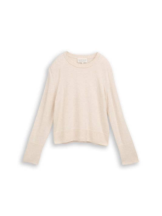 knit cashmere blend crewneck s - 1053393