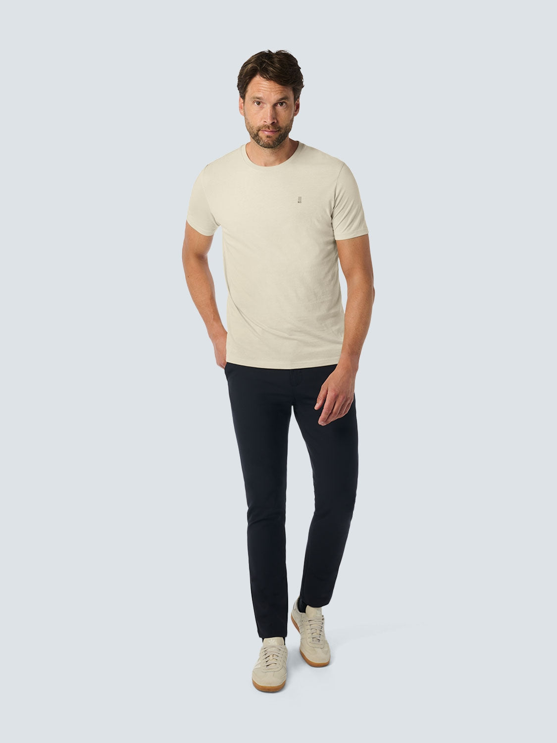 T-Shirt Crewneck Solid Basic - 25340701