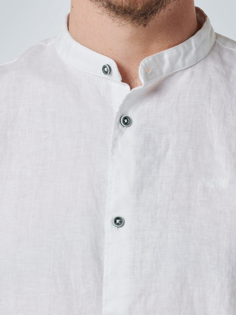 Shirt Granddad Linen Solid - 15470262SN