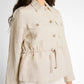blazer jacket with linen - 1049779