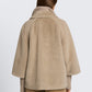 cosy cape jacket - 1051134