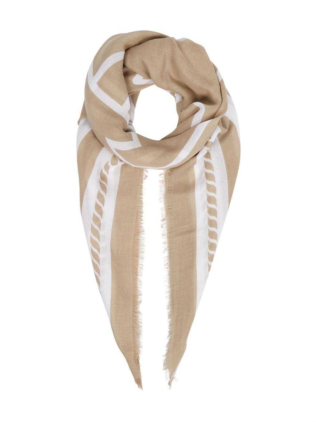 TOMMY COAST SQUARE STRIPES SCARF - AW0AW14533