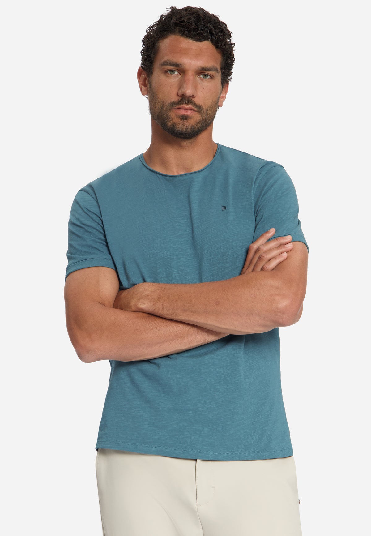 T-Shirt Crewneck Slub - 33360702SN