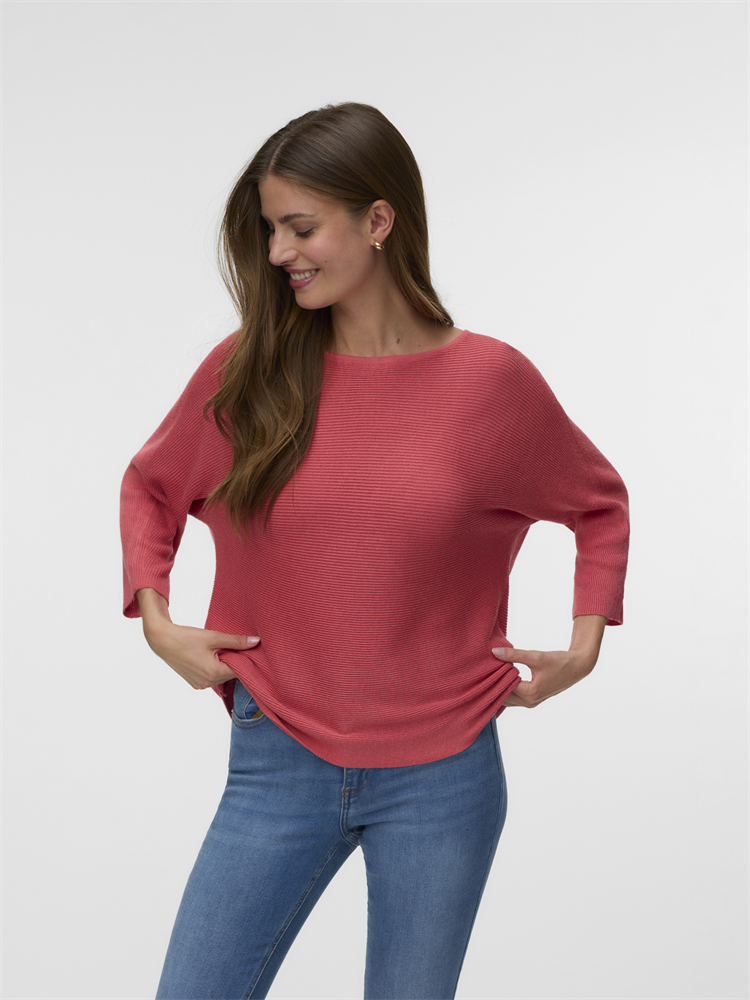 VMNORA 3/4 BOATNECK BLOUSE  NOOS - 10281013