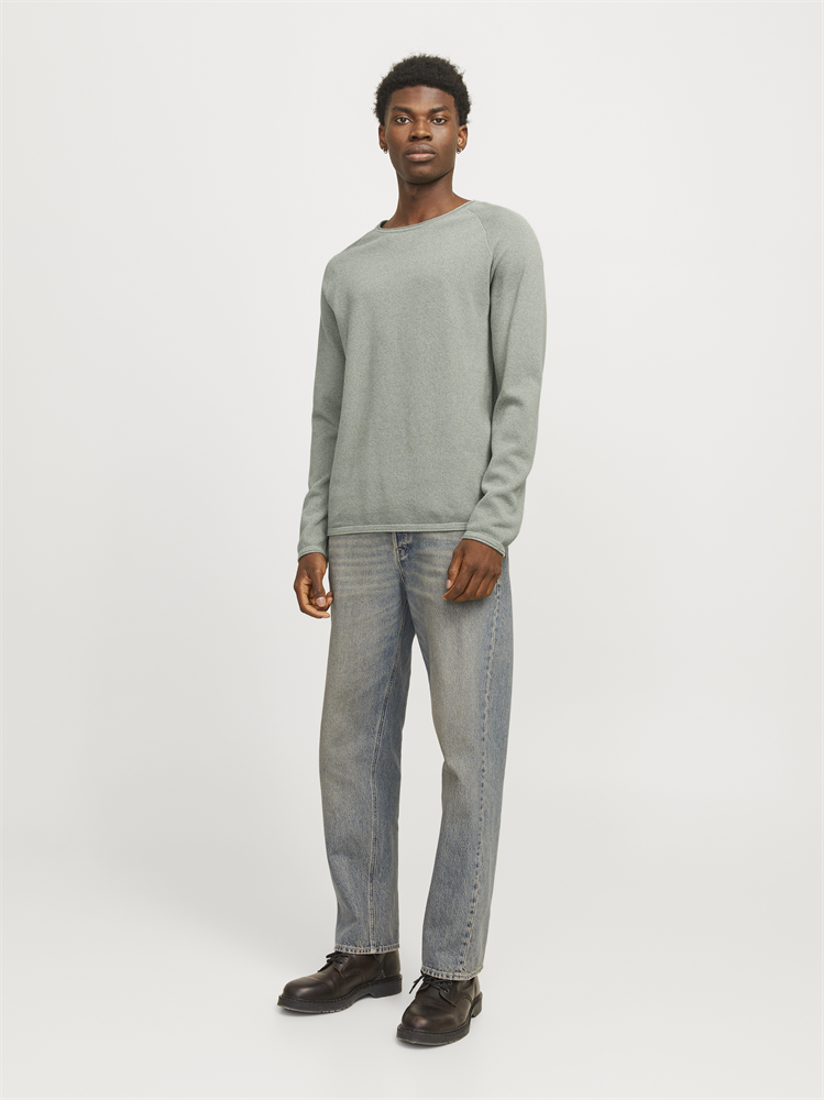 JJEHILL KNIT CREW NECK NOOS - 12157321